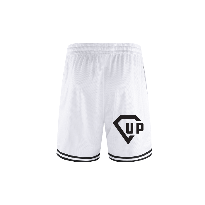 No Kap Classic Stripe Trim Basketball Shorts