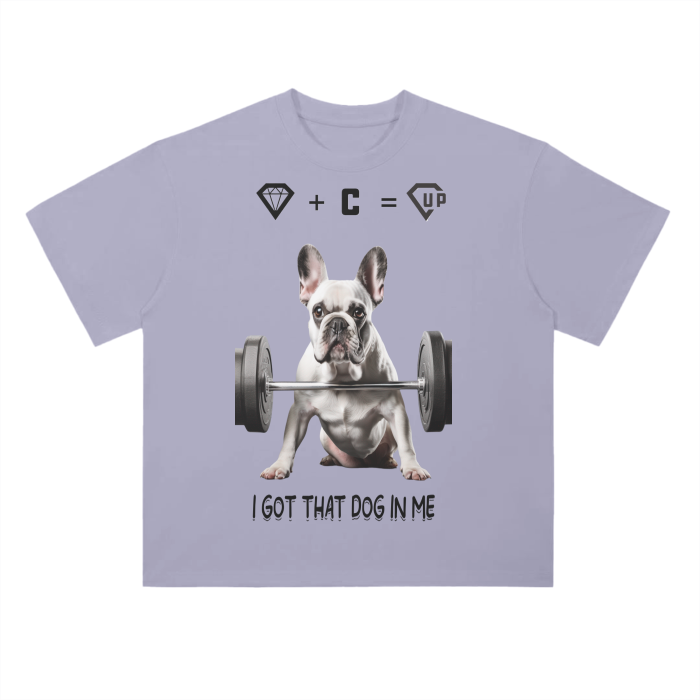 Drop Shoulder T-Shirt (Frenchie)