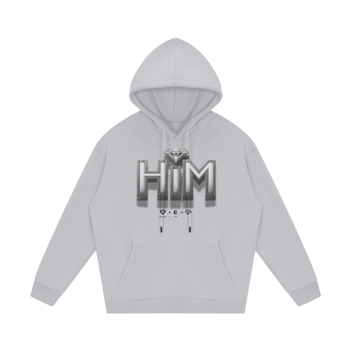 HIM Streetwear Unisex Fleece Hoodie