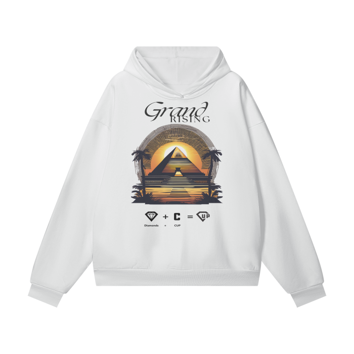 Oversize Heavyweight Hidden Pocket Fleece Hoodie - 460 GSM