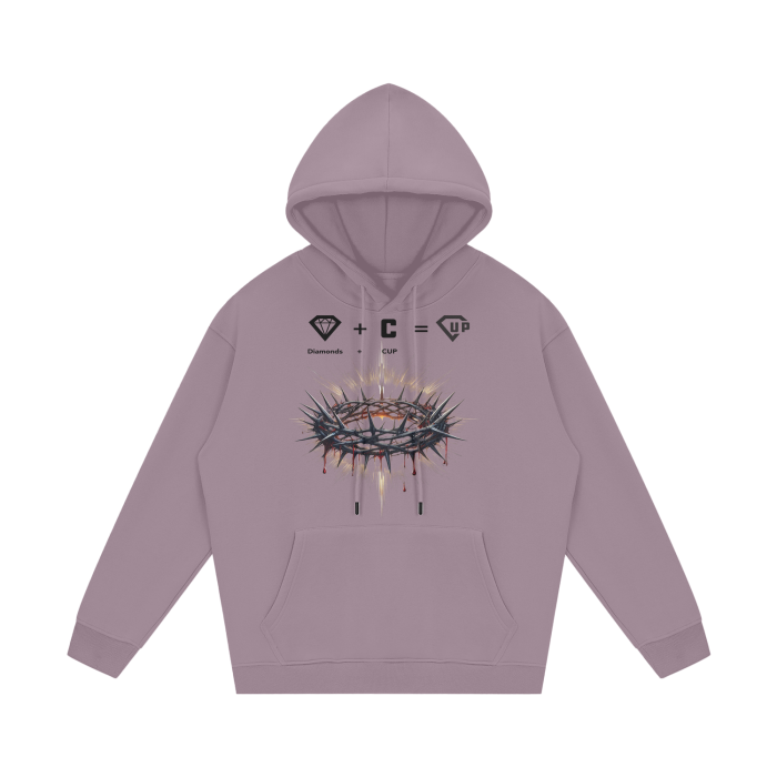 Crown Streetwear Unisex Fleece Hoodie