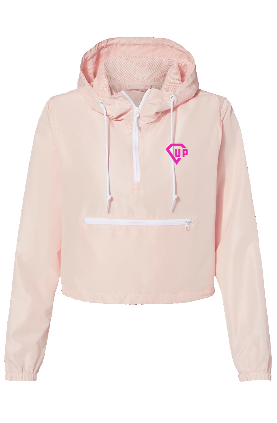Her CUP Lightweight Pullover Crop Windbreaker