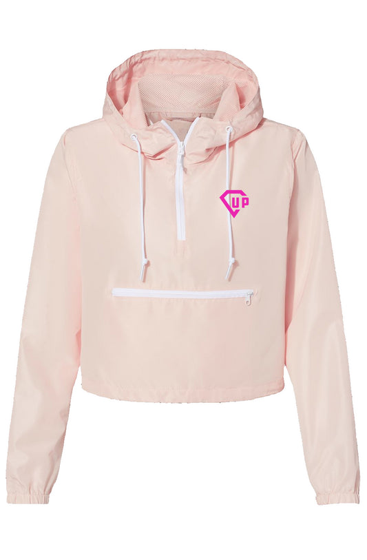 Her CUP Lightweight Pullover Crop Windbreaker