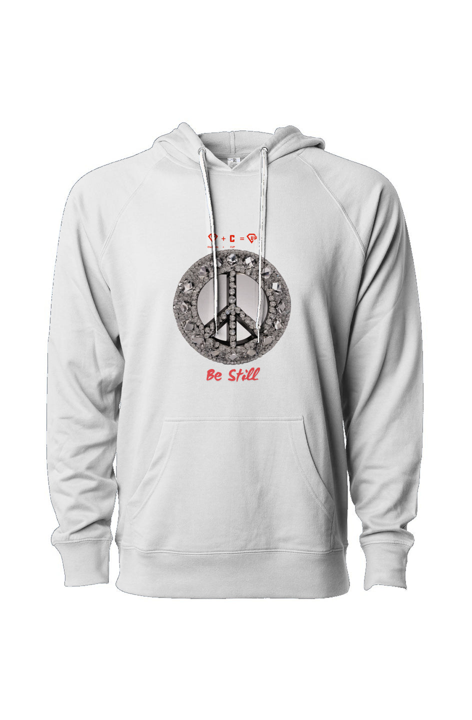 Peace Be Still Icon Loopback Terry Hooded Sweatshirt
