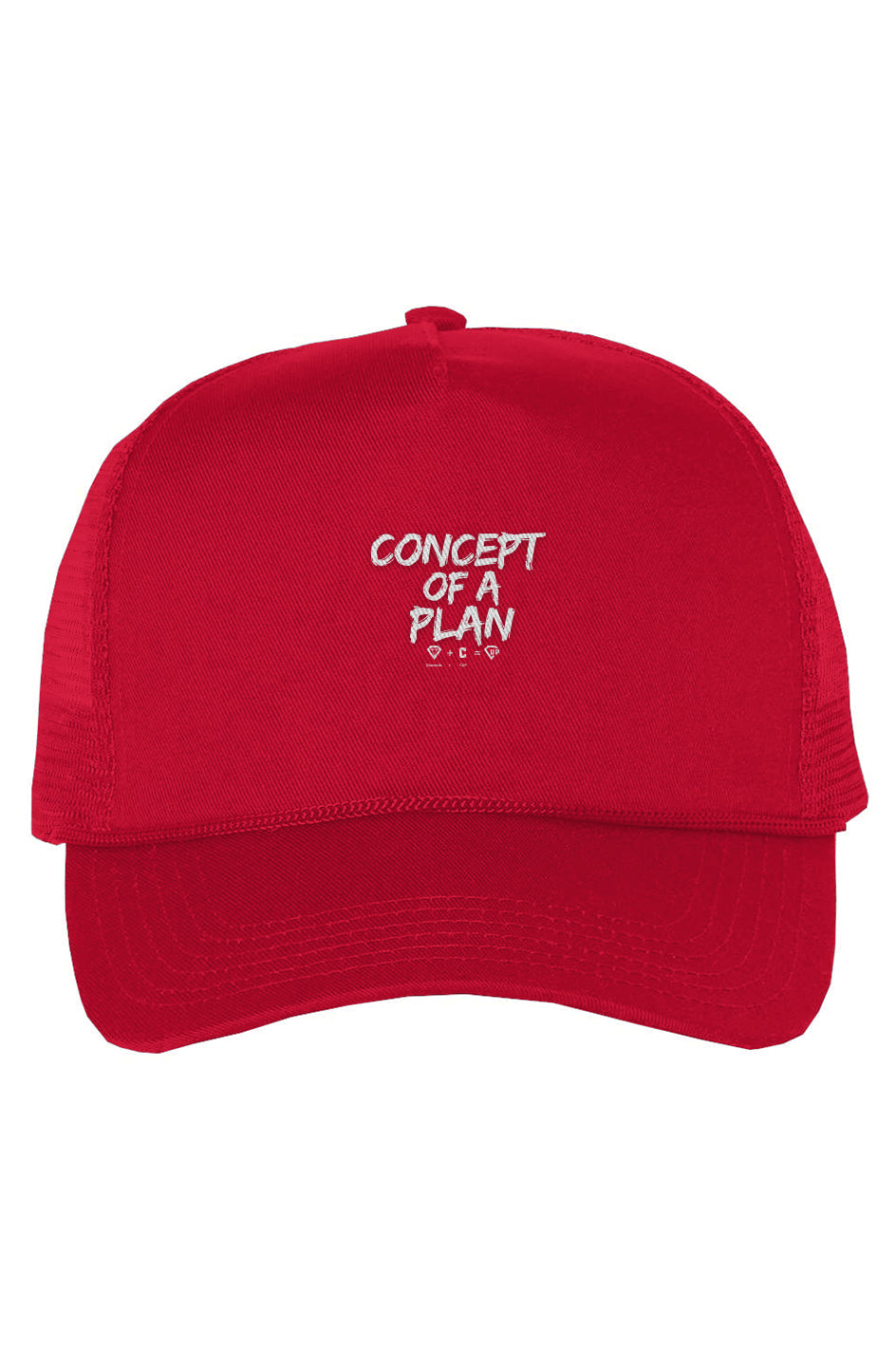 Concept Of A Plan Five-Panel Trucker Cap