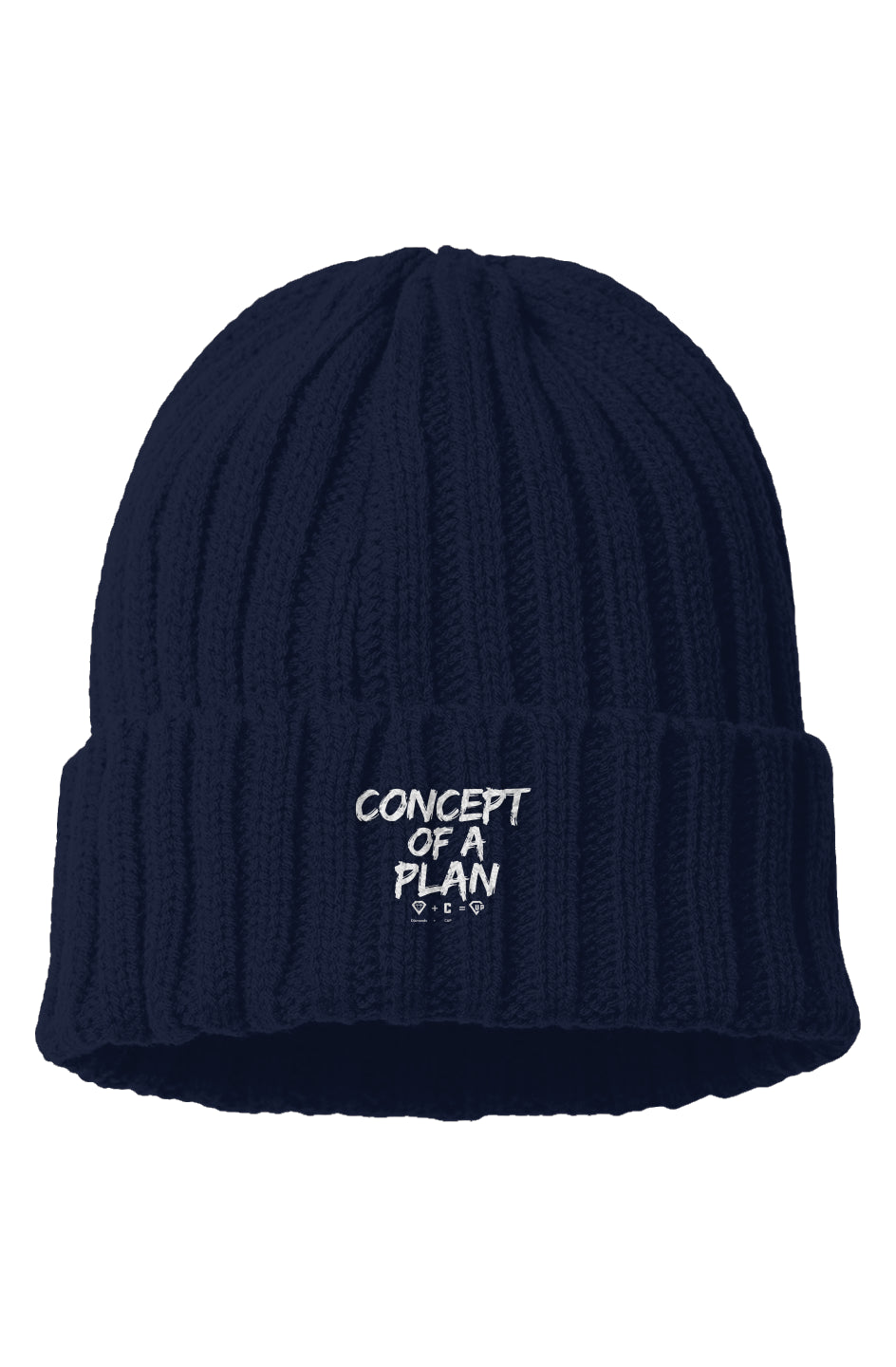 Concept Of A Plan Sustainable Cable Knit Beanie