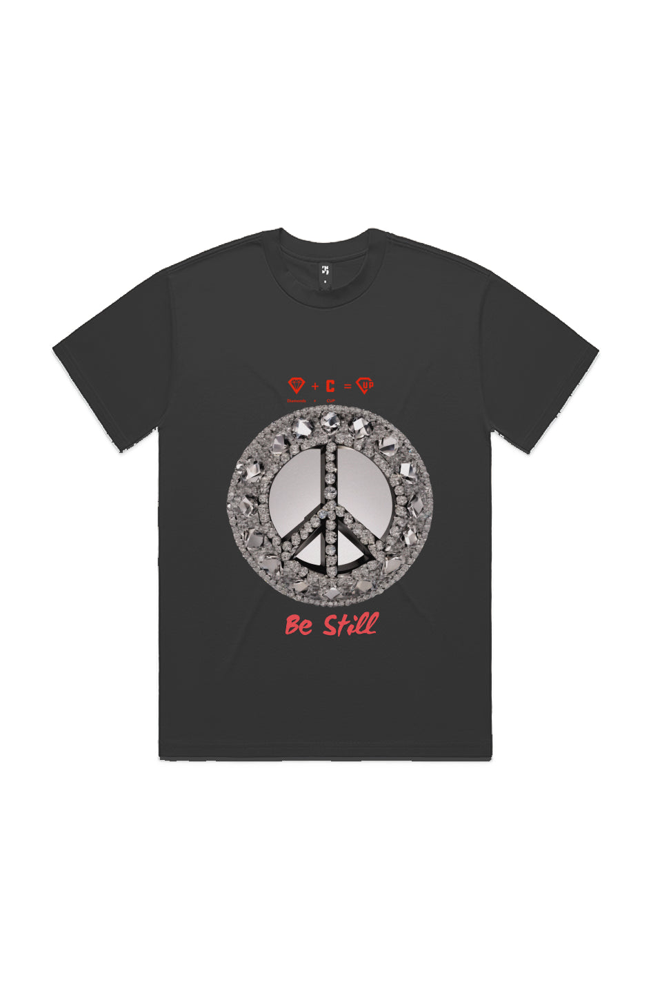 PEACE BE STILL HEAVY TEE