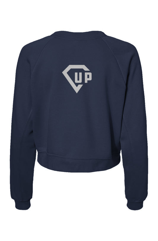 God Sent Womens Raglan Pullover Fleece Sweatshirt