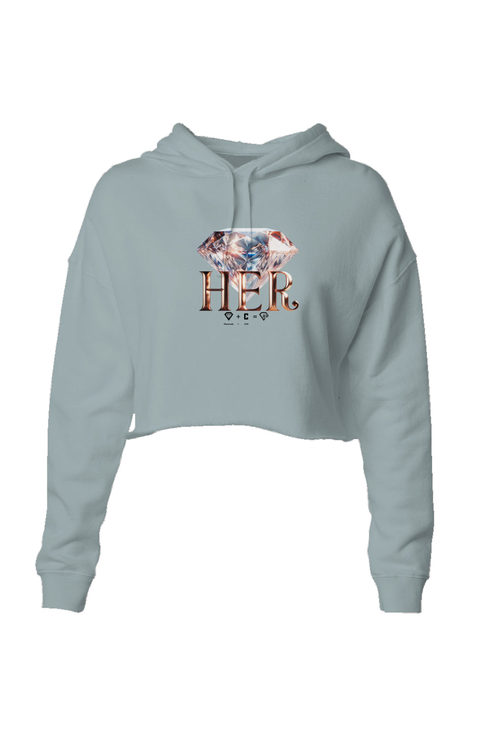 HER Lightweight Crop Hoodie