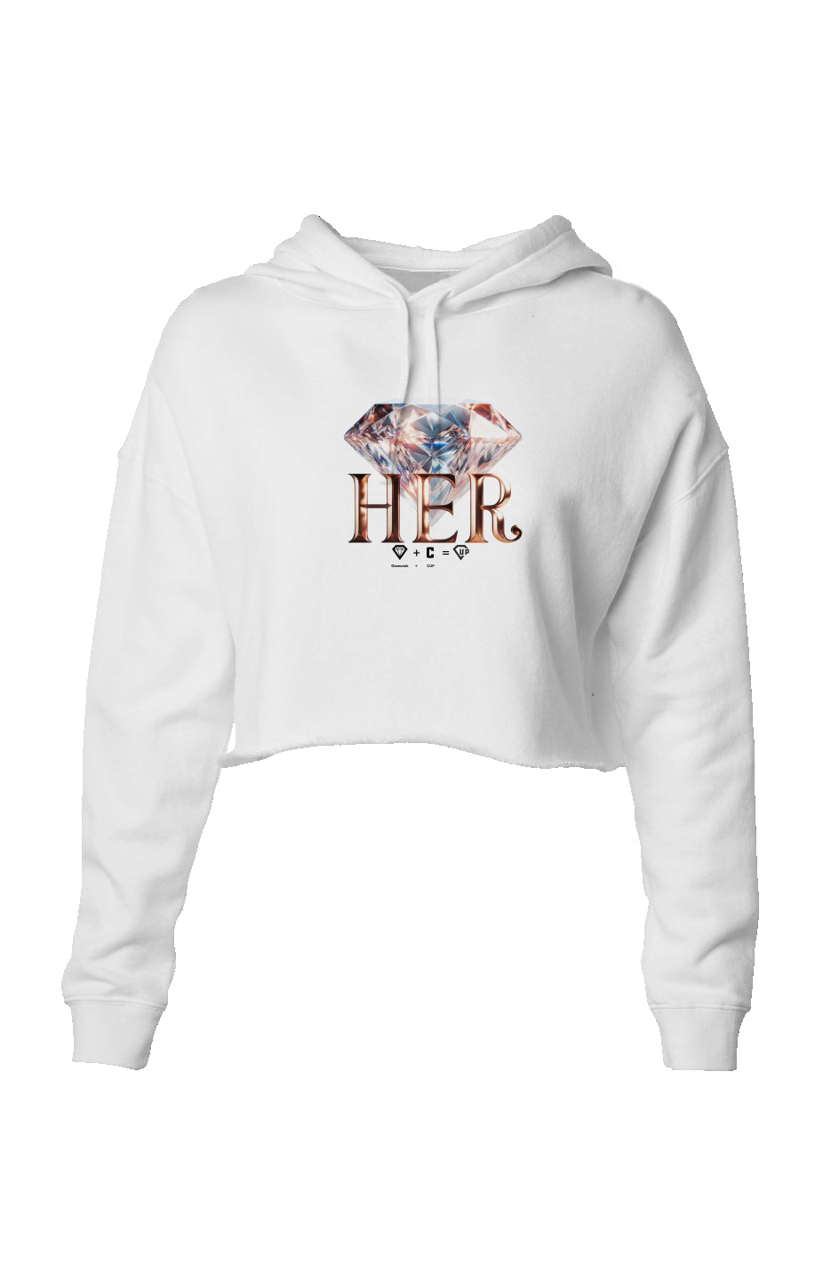 HER Lightweight Crop Hoodie