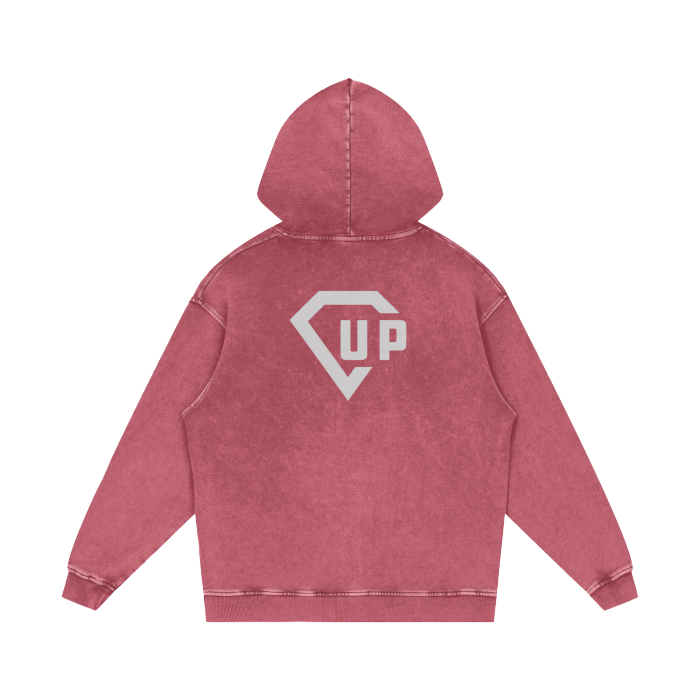 HIM Acid Wash Oversize Hoodie - 420 GSM