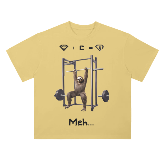 Drop Shoulder T-Shirt (Lazy Lifter)