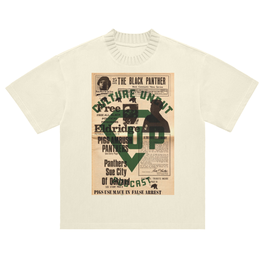 Heavyweight Knitted Round Neck T-Shirt - 305 GSM