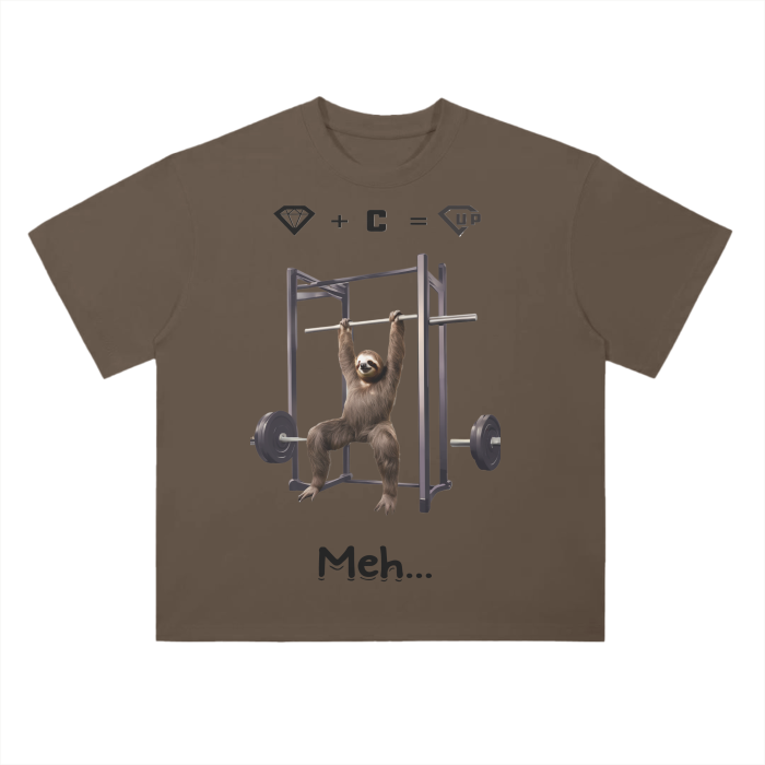 Drop Shoulder T-Shirt (Lazy Lifter)