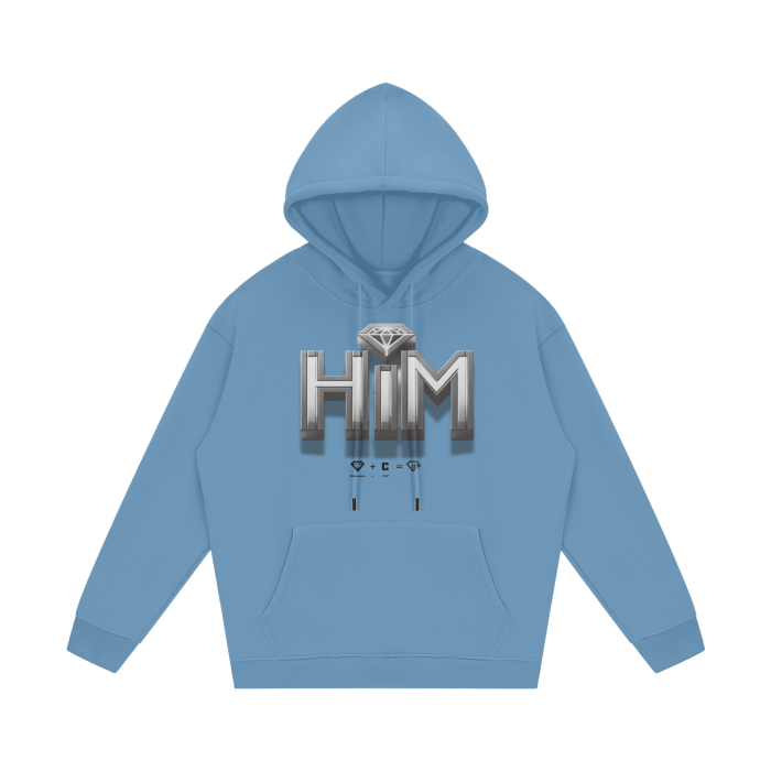 HIM Streetwear Unisex Fleece Hoodie