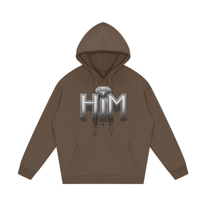 HIM Streetwear Unisex Fleece Hoodie