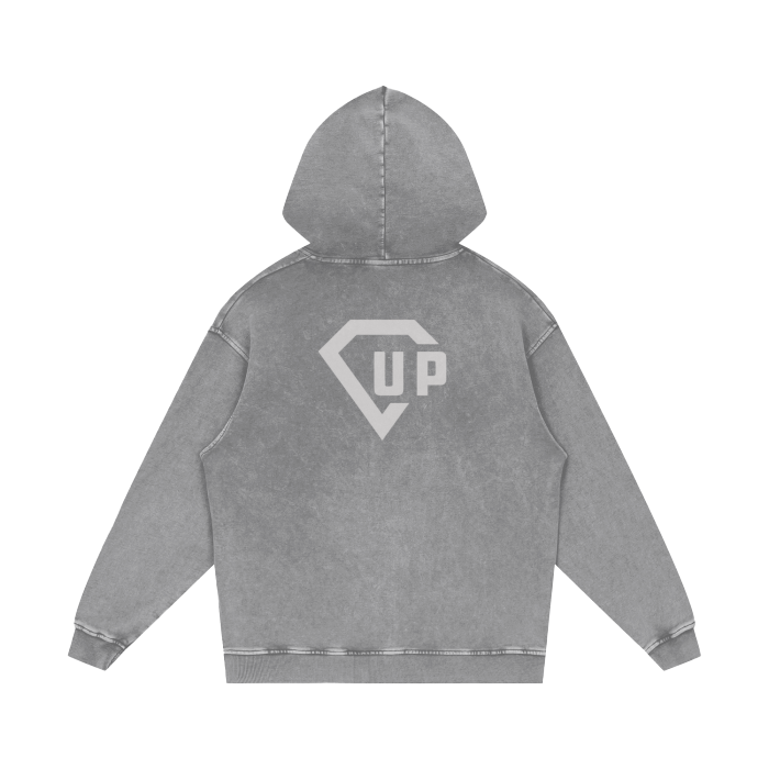 HIM Acid Wash Oversize Hoodie - 420 GSM