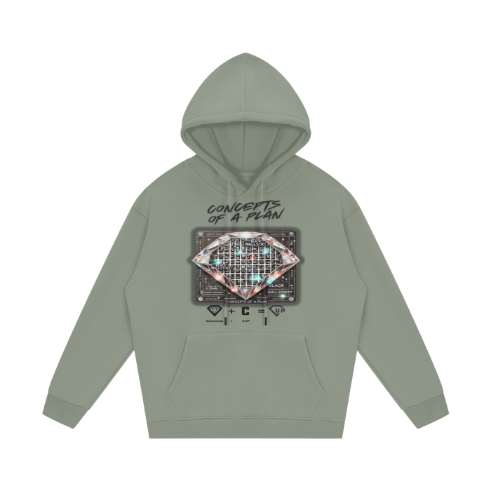 Concepts Of A Plan Streetwear Unisex Fleece Hoodie