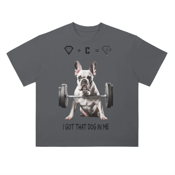 Drop Shoulder T-Shirt (Frenchie)