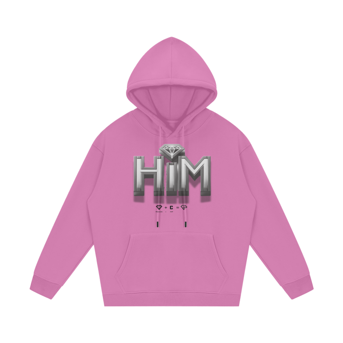 HIM Streetwear Unisex Fleece Hoodie