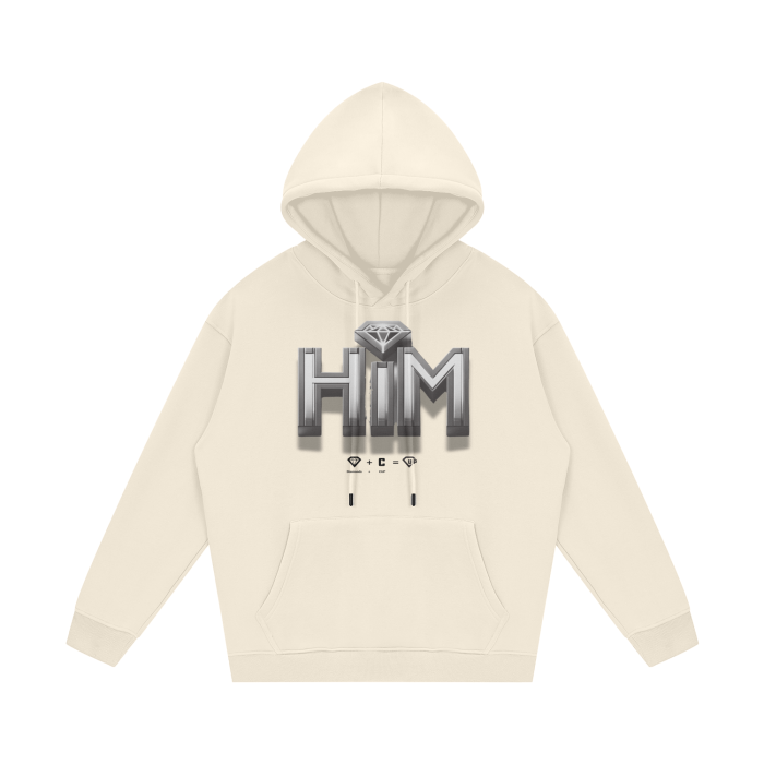 HIM Streetwear Unisex Fleece Hoodie