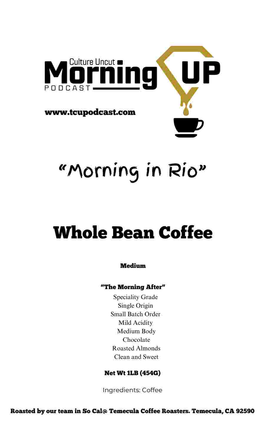 Morning in Rio Coffee