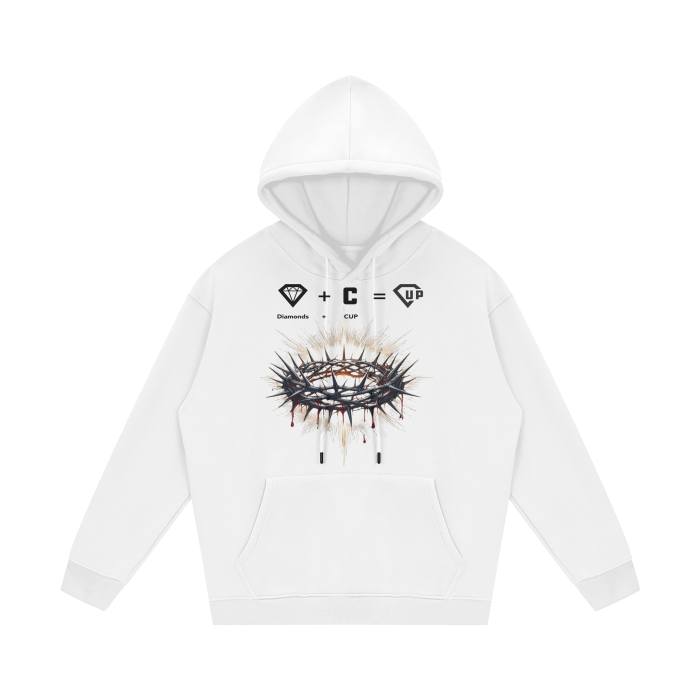 Crown Streetwear Unisex Fleece Hoodie