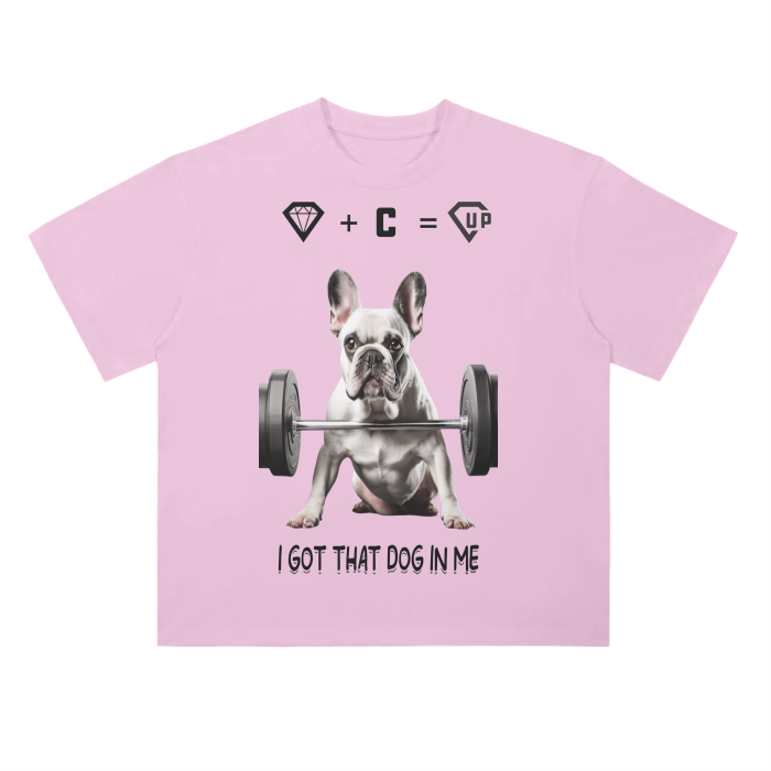 Drop Shoulder T-Shirt (Frenchie)