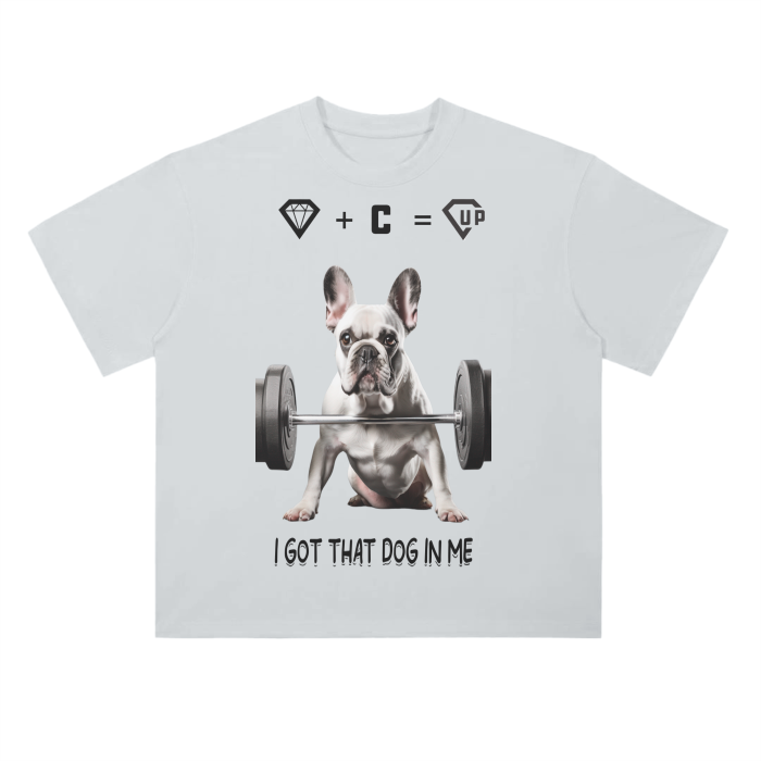 Drop Shoulder T-Shirt (Frenchie)