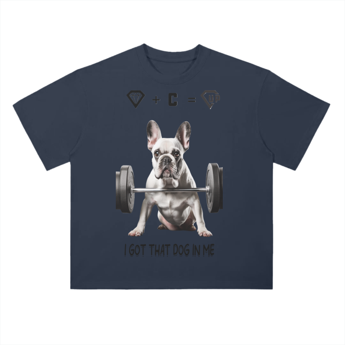 Drop Shoulder T-Shirt (Frenchie)