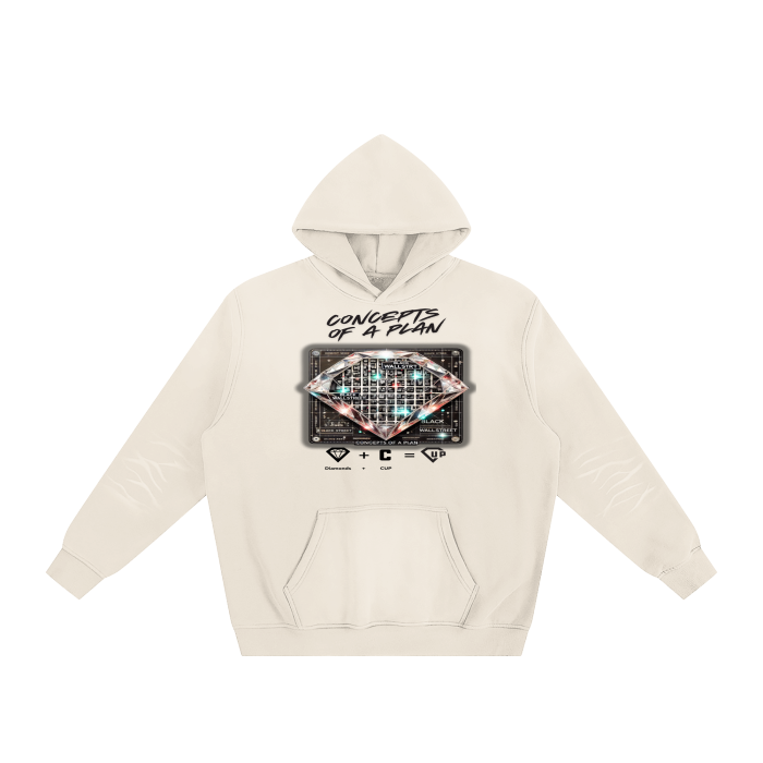 Concepts Of A Plan Sunfade Fleeced Hoodie #R00289