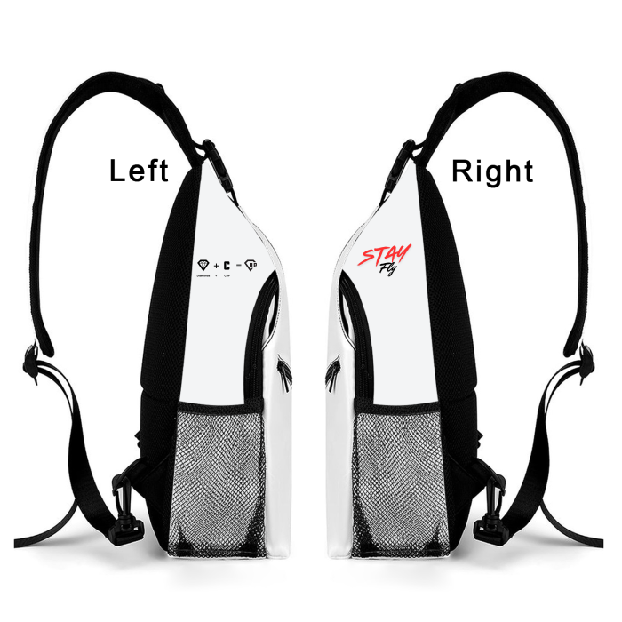 No Kap Streetwear All-Over Print Chest Bag