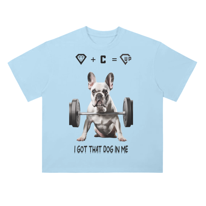 Drop Shoulder T-Shirt (Frenchie)