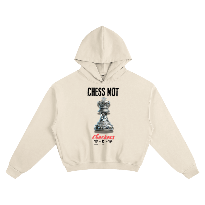 Chess Not Checkers Box Hoodie