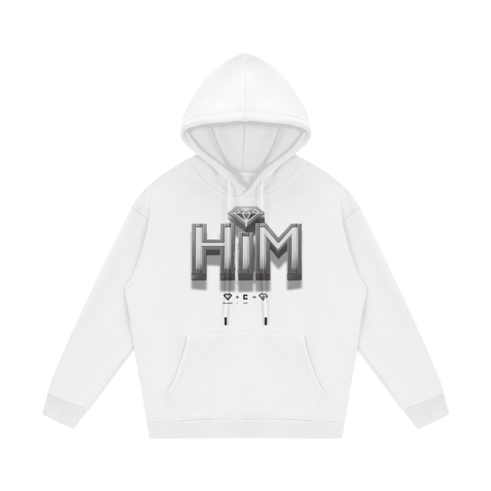 HIM Streetwear Unisex Fleece Hoodie