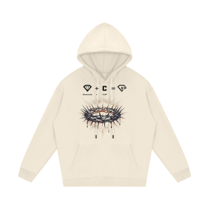 Crown Streetwear Unisex Fleece Hoodie