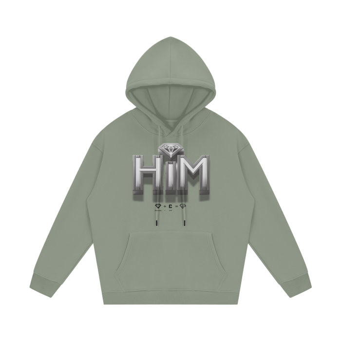 HIM Streetwear Unisex Fleece Hoodie