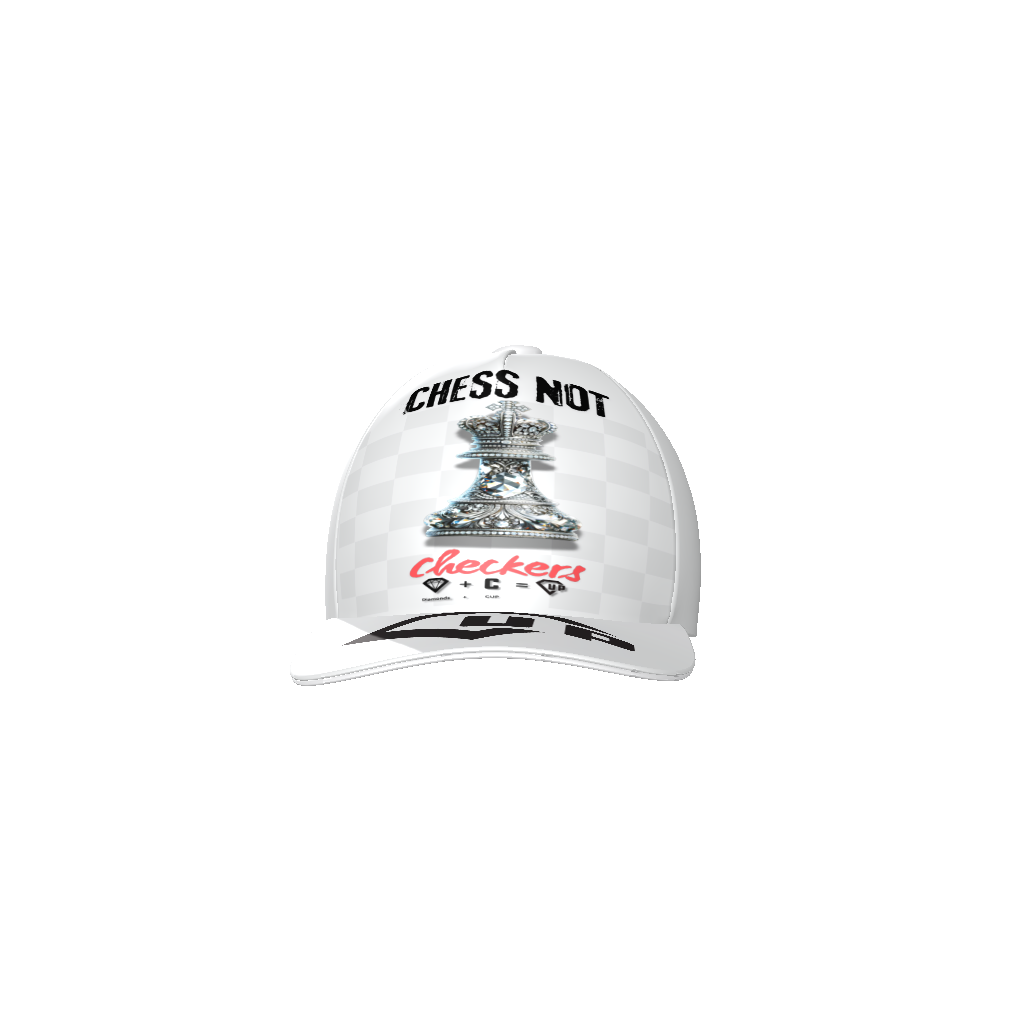 Chess Not Checkers All-Over Print Baseball Cap