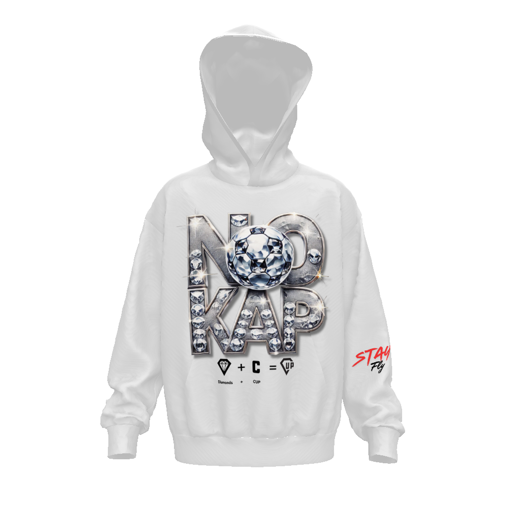 No Kap Streetwear All-Over Print Unisex Drop Shoulder Oversized Hoodie