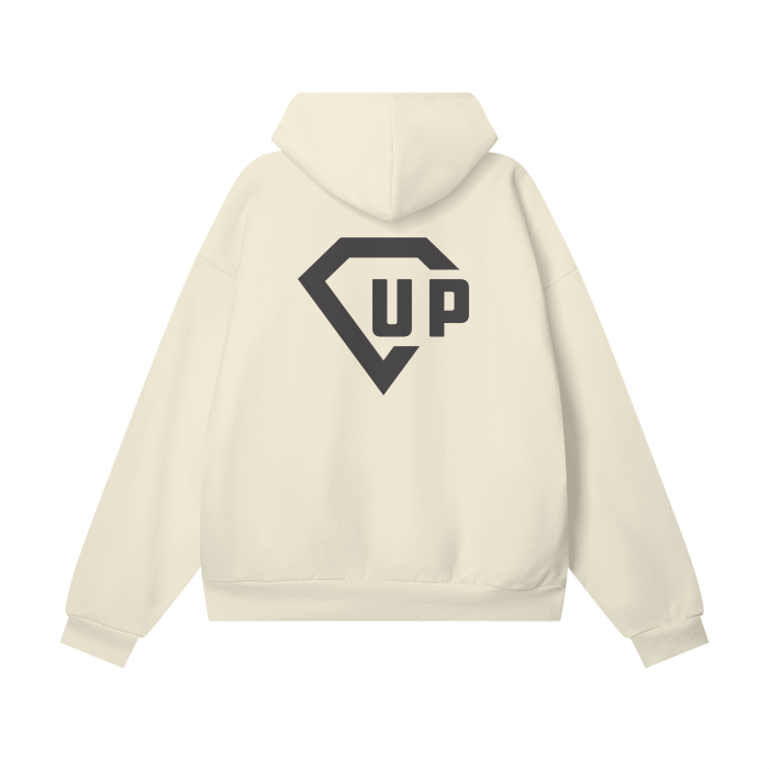 Chess Not Checkers Oversize Heavyweight Hidden Pocket Fleece Hoodie - 460 GSM