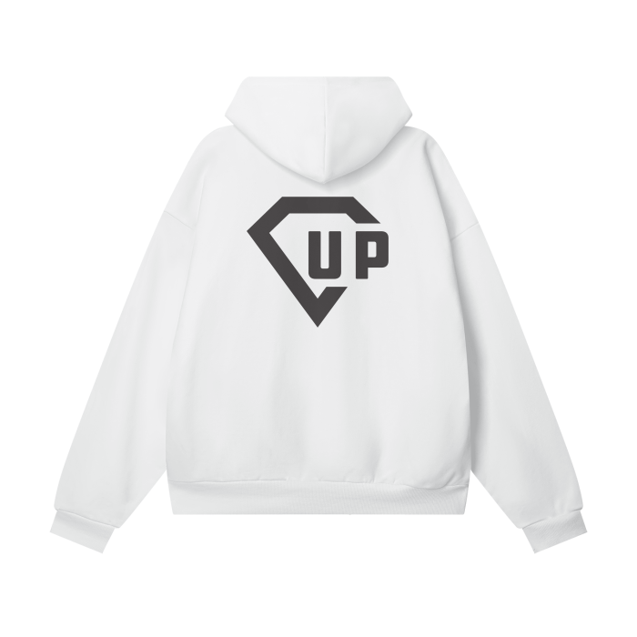 Chess Not Checkers Oversize Heavyweight Hidden Pocket Fleece Hoodie - 460 GSM