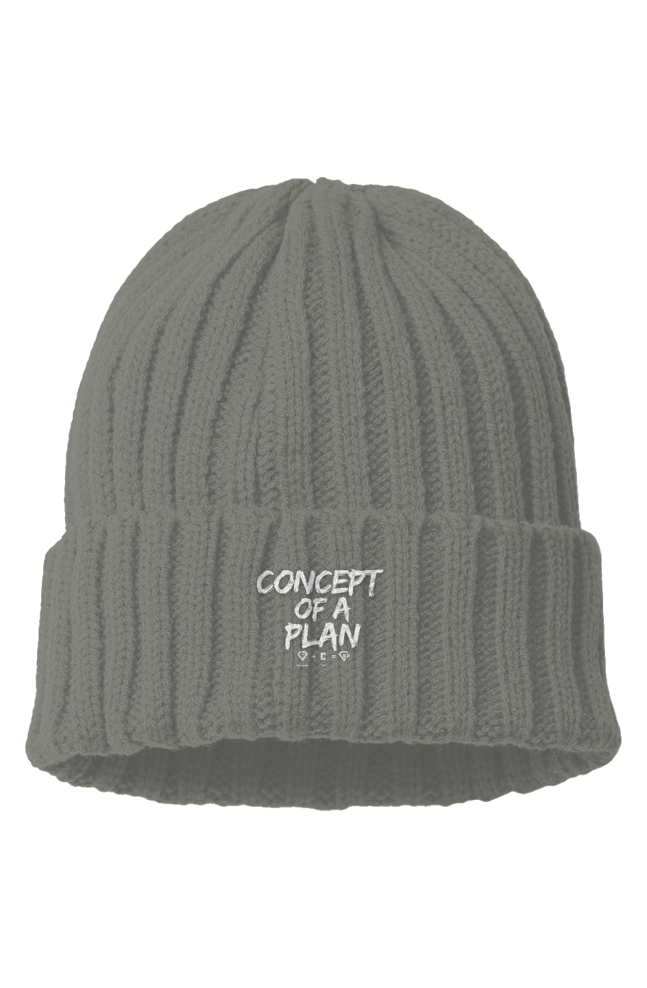 Concept Of A Plan Sustainable Cable Knit Beanie