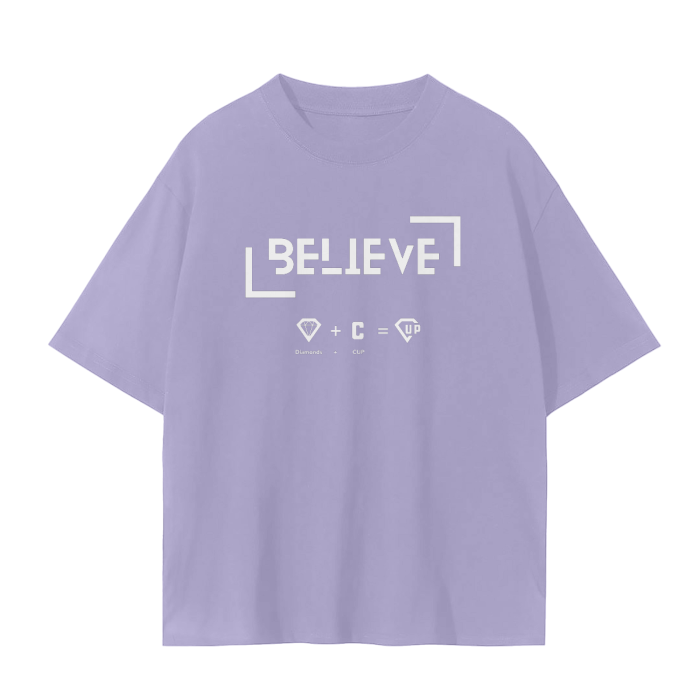 I believe Drop Shoulder Seamless T-Shirt