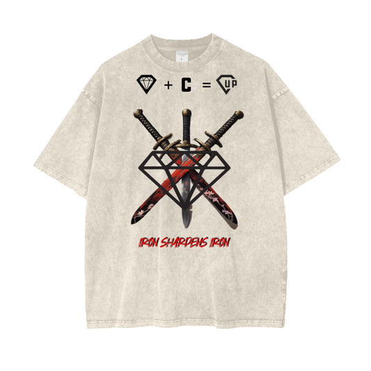 Iron Sharpen Iron Oversize T-Shirt