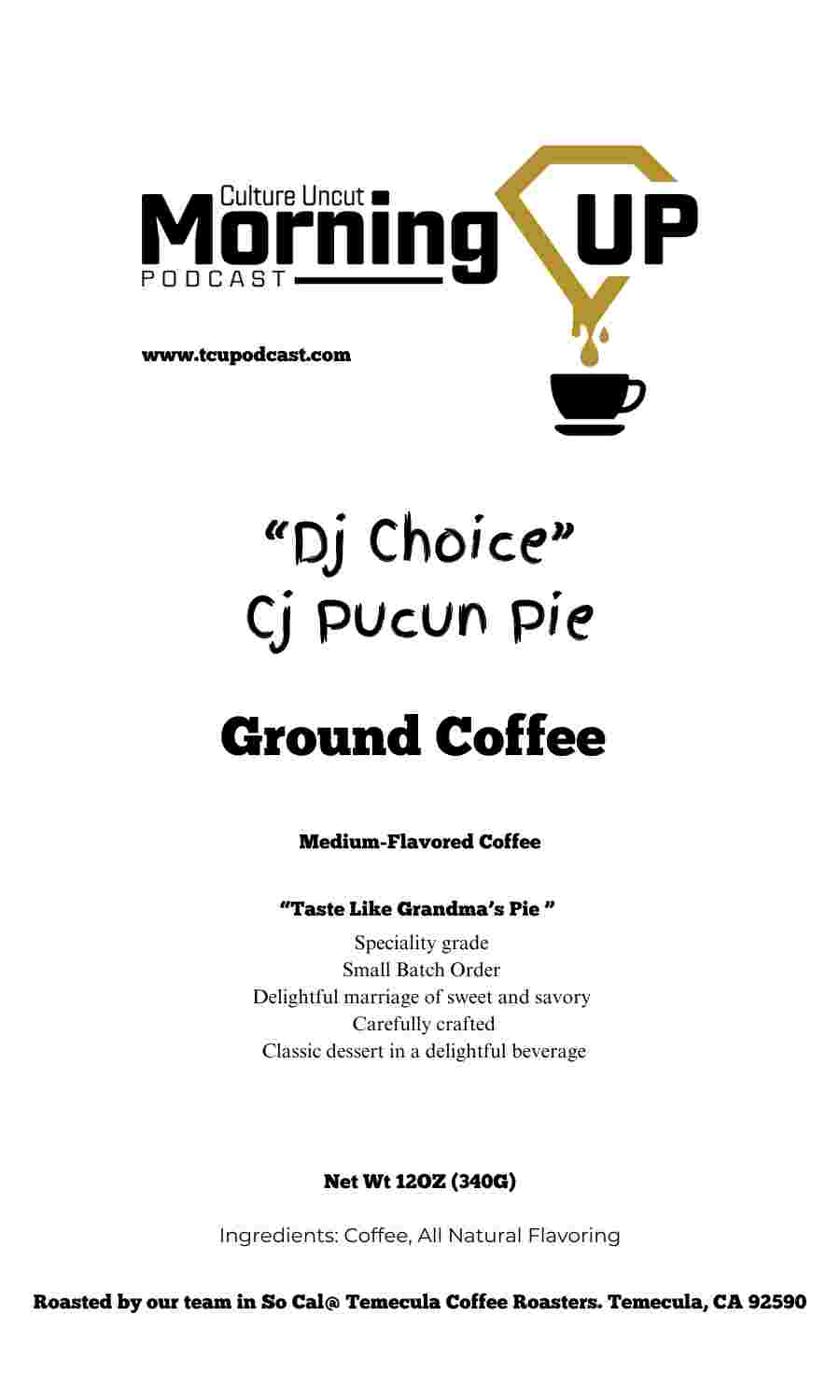 CJ's Pucun Pie Coffee
