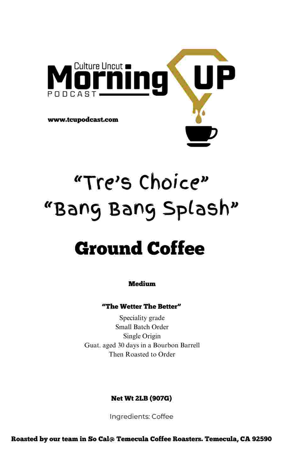 Bang Bang Splash Coffee