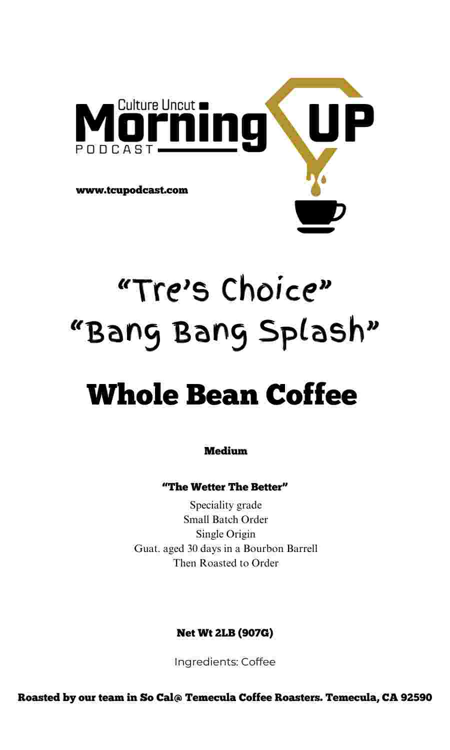 Bang Bang Splash Coffee