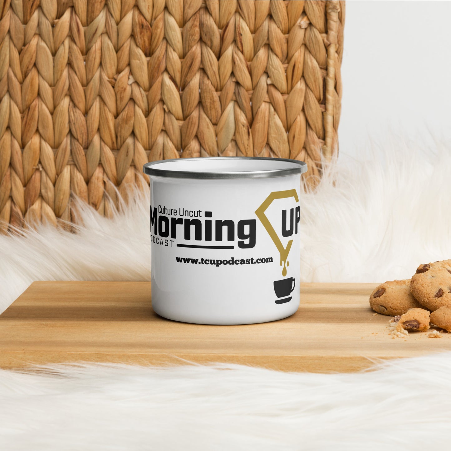 Morning CUP Enamel Mug