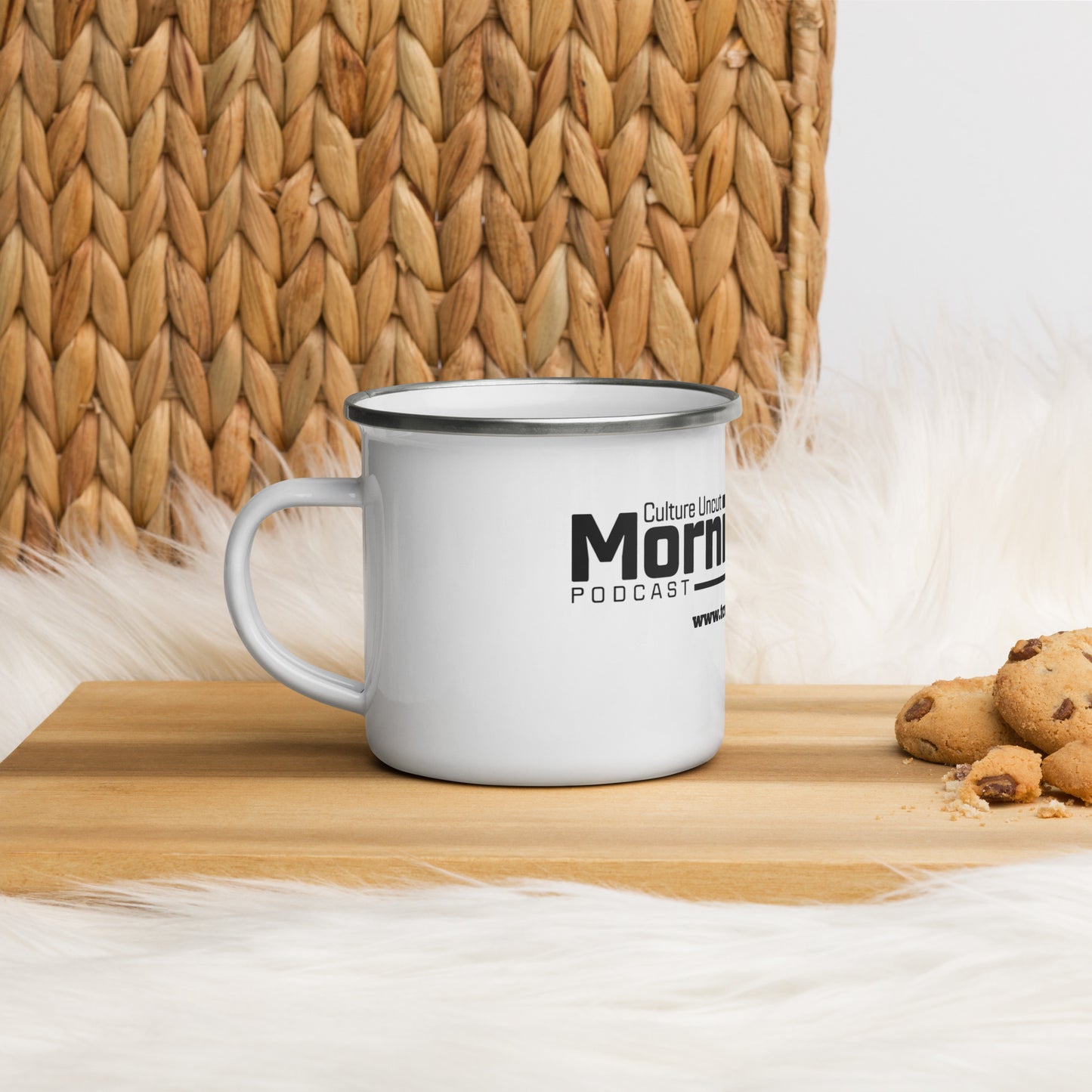 Morning CUP Enamel Mug