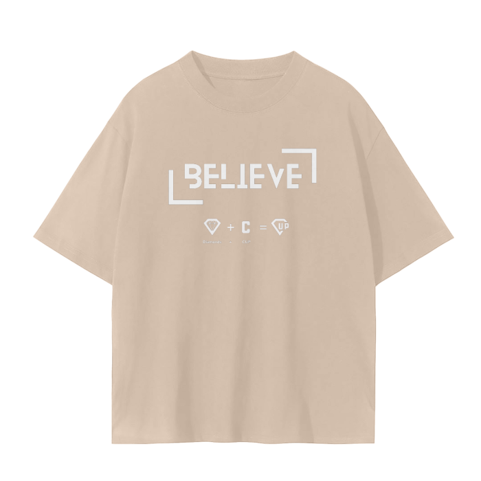 I believe Drop Shoulder Seamless T-Shirt